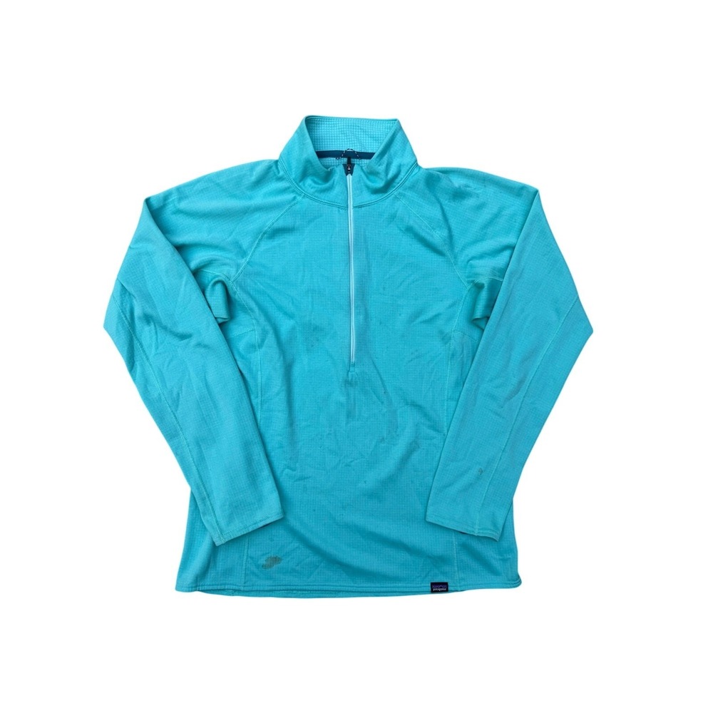 Patagonia Womens Capilene Size M Midweight Baselayer Zip Neck Pullover